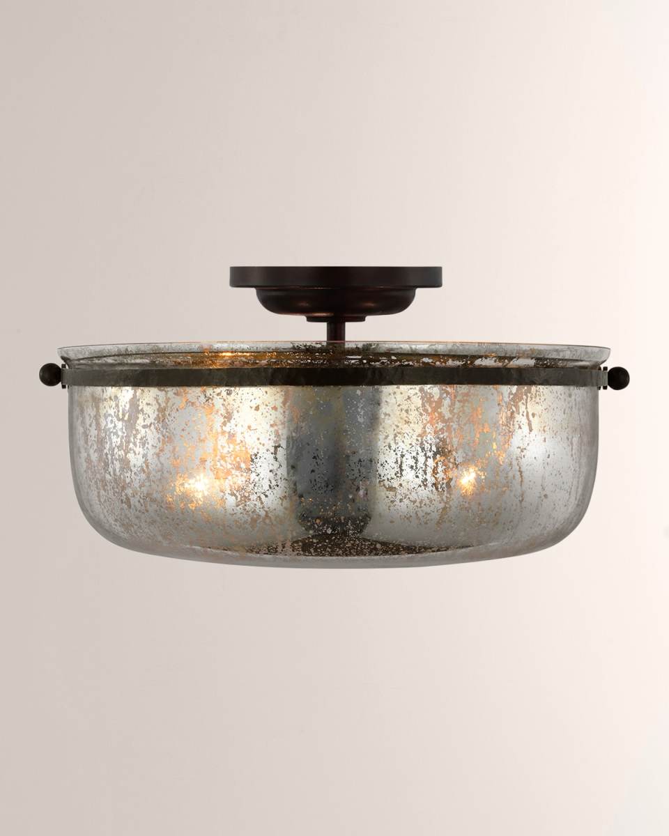 Lorford Medium Semi-Flush Mount by Chapman & Myers